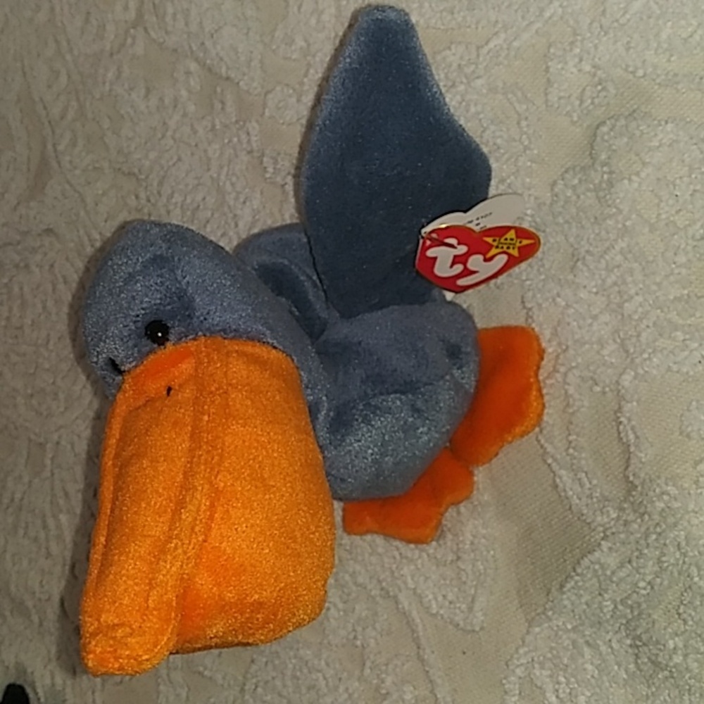 Scoop 1996 ty original Beanie Baby with PVC pellets